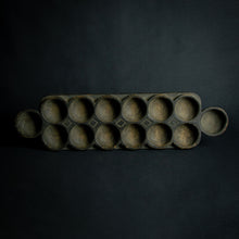 Load image into Gallery viewer, Ashanti Awale Game Board – Traditional Craftsmanship from Ghana, a cultural masterpiece reflecting the skilled woodworking of the Ashanti tribe.