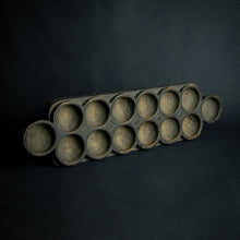 Load image into Gallery viewer, Ashanti Awale Game Board – Traditional Craftsmanship from Ghana, a cultural masterpiece reflecting the skilled woodworking of the Ashanti tribe.