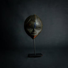 Load image into Gallery viewer, Vintage Dan tribal masks, one female and one male, showcasing the traditional craftsmanship of the Dan people from West Africa.