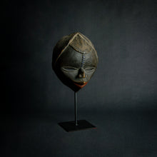 Load image into Gallery viewer, Vintage Dan tribal masks, one female and one male, showcasing the traditional craftsmanship of the Dan people from West Africa.