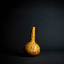 Load image into Gallery viewer, Vintage Hand-Engraved Calabash Gourd with Geometric Patterns - Non-European Ethnic Style Decoration