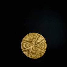 Load image into Gallery viewer, Handmade Raffia basket from Africa featuring stunning geometrical designs, made from natural fibers and eco-friendly materials.