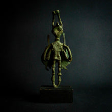 Load image into Gallery viewer, Bronze Nuragic Warrior Figure from the Abini Sanctuary in Sardinia
