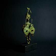 Load image into Gallery viewer, Bronze Nuragic Warrior Figure from the Abini Sanctuary in Sardinia